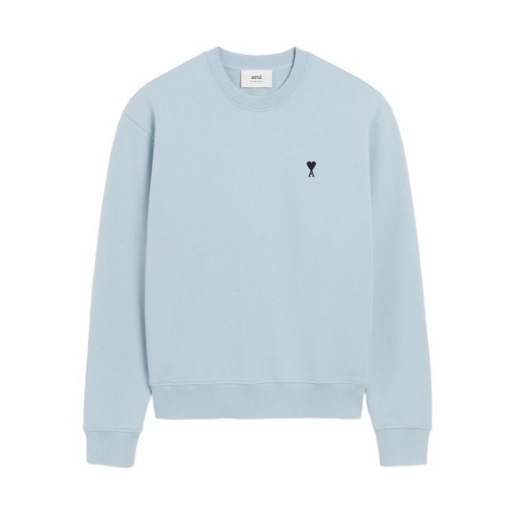 Ami Sky Blue Cotton Sweatshirt - NWT